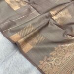 Srishti (Raw silk) - Grey