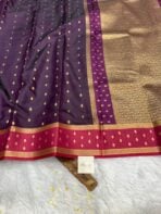 Rohini (Soft silk) - Deep Plum - Image 2