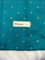 Lakshmi (Semi silk) - Navy blue - Image 5
