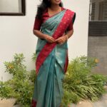 Lakshmi (Semi silk) - Sapphire blue