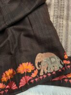 The Ele parade (Soft Jute silk) - Brown - Image 3