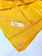Shivanya (Mushru Kattan silk) - Brit Yellow - Image 4