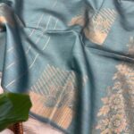 Srishti (Raw silk) - Turquoise