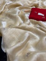 Elara (Sequinned space silk) - Ivory - Image 2