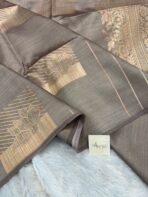 Srishti (Raw silk) - Grey - Image 2