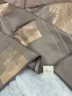 Srishti (Raw silk) - Grey - Image 2