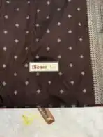 Rohini (Soft silk) - Burnt orange - Image 6