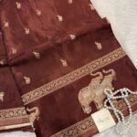 Shivanya (Mushru Kattan silk) - Kaapi