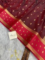 Rohini (Soft silk) - Coffee brown - Image 2
