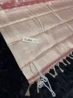 Varnam (Tissue Kancheevaram silk) - Baby pink - Image 6