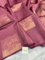Srishti (Raw silk) - Dusty rose - Image 3