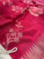 Rohini ( Soft silk) - Hot Pink - Image 2