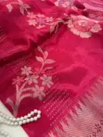 Rohini ( Soft silk) - Hot Pink - Image 2