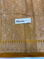 Rohini ( Soft silk) - Mustard - Image 6