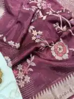 Rohini ( Soft silk) - Wine