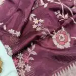 Rohini ( Soft silk) - Wine