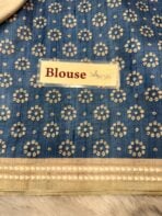 Samridhi (Tussar silk) - Indigo - Image 5