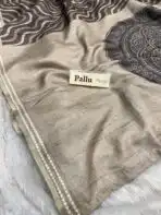 Samridhi (Tussar silk) - Grey - Image 5