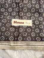 Samridhi (Tussar silk) - Grey - Image 6