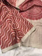 Samridhi (Tussar silk) - Peach