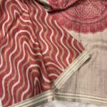 Samridhi (Tussar silk) - Peach