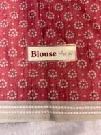 Samridhi (Tussar silk) - Peach - Image 6