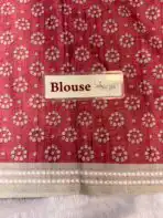 Samridhi (Tussar silk) - Peach - Image 6