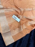 Shivanya (Mushru Kattan silk) - Tan Beige - Image 5