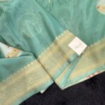 Shivanya (Mushru Kattan silk) - Sea foam