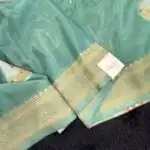 Shivanya (Mushru Kattan silk) - Sea foam
