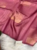 Srishti (Raw silk) - Dusty rose