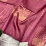 Srishti (Raw silk) - Dusty rose