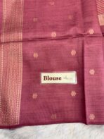 Srishti (Raw silk) - Dusty rose - Image 5