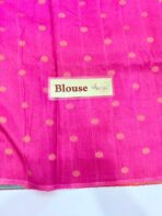 Shivanya (Mushru Kattan silk) -Dusty Magenta - Image 6