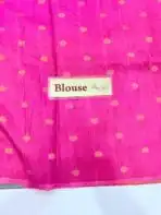 Shivanya (Mushru Kattan silk) -Dusty Magenta - Image 6