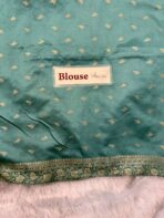 Laalima (Mushru satin silk) -  Royal purple - Image 8