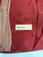 Shivanya (Mushru Kattan silk) - Cinnamon - Image 6