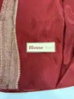 Shivanya (Mushru Kattan silk) - Cinnamon - Image 6