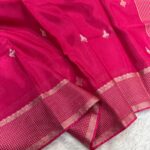 Shivanya (Mushru Kattan silk) - Rani Pink