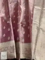 Varnam (Tissue Kancheevaram ) - Blush pink - Image 2