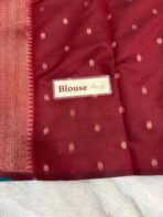 Lakshmi (Semi silk) - Sapphire blue - Image 7