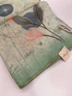 Crushed blooms (Fancy silk) - Green - Image 3