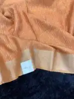 Shivanya (Mushru Kattan silk) - Tan Beige - Image 3