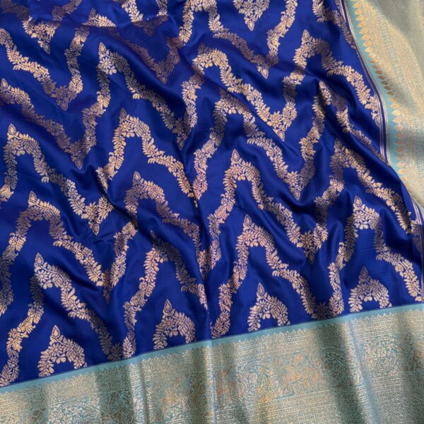 Nilambari (Soft silk) - Royal blue