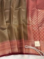 Lakshmi (Semi silk) - Mocha brown - Image 2