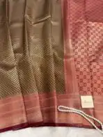 Lakshmi (Semi silk) - Mocha brown - Image 2