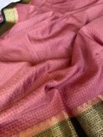 Rettapetta Heritage edition (Mysore silk) - Baby pink - Image 3