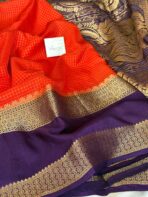 Rettapetta Heritage edition (Mysore silk) - Orange