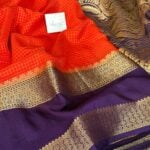 Rettapetta Heritage edition (Mysore silk) - Orange