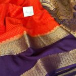 Rettapetta Heritage edition (Mysore silk) - Orange